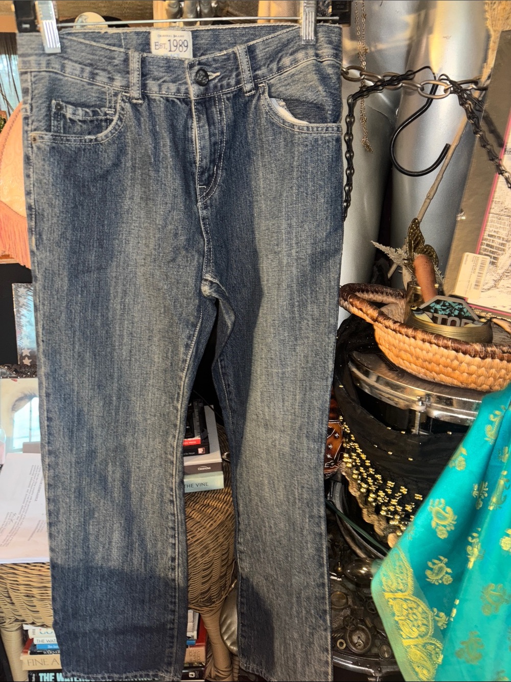 The Children's Place Women's Straight-Leg Blue Jeans